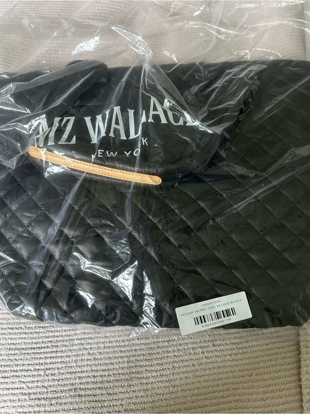 MZ Wallace med deluxe tote black NEW 
with tags - Picture 5 of 7